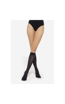 Gatta knee-high socks with microfiber