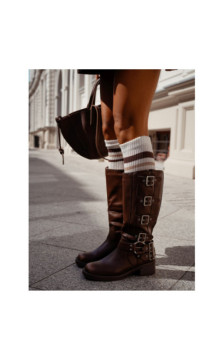 Milena cotton socks to the knees