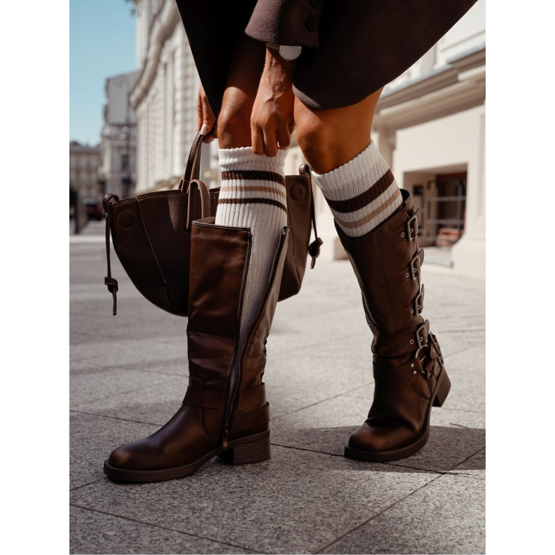 Milena cotton socks to the knees