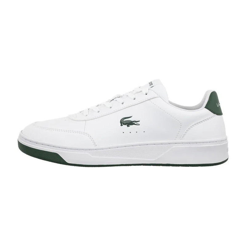 Lacoste Court Pro 225 2 SMA Wht/Dk-Grn - Synthetic 750SMa00741R5 (LC470-a) shoes