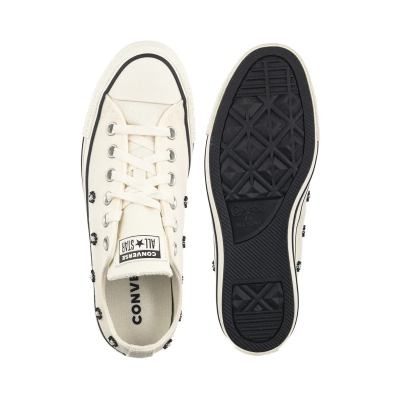 Converse CTAS OX Egret/Black/Egret A17784C (CO835-a) shoes