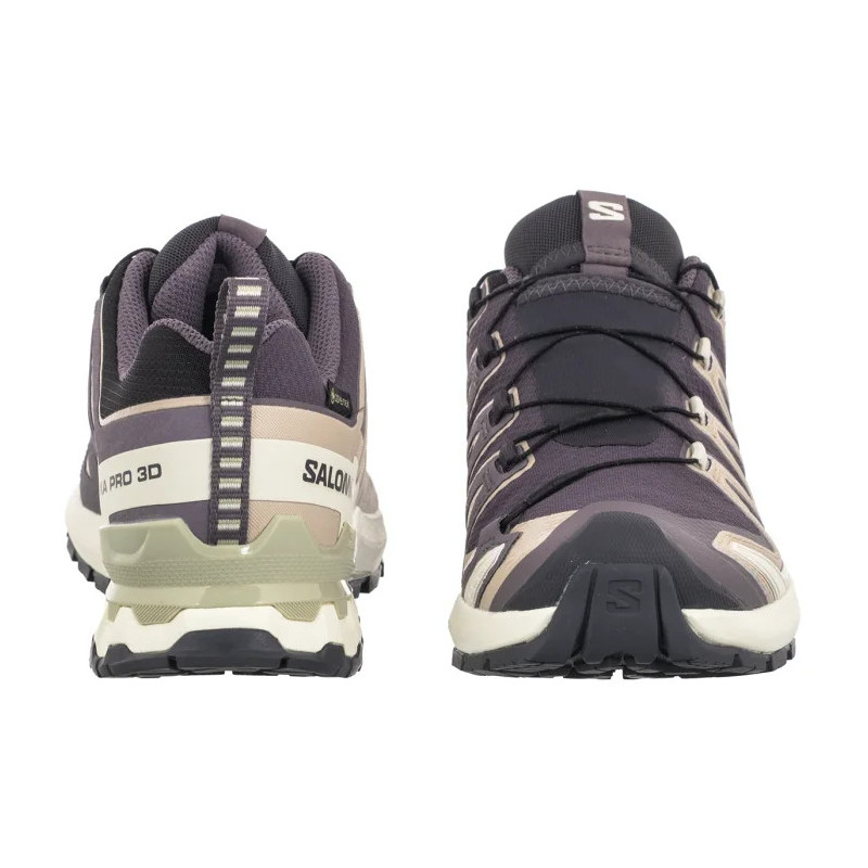 Salomon XA Pro 3D V9 Gtx W Nine Iron/Oxford Tan/Alfalfa 477447 (SO38-a) shoes