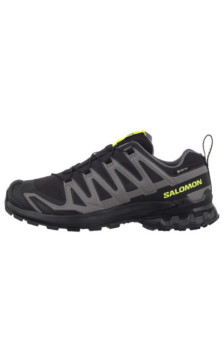 Salomon XA PRO 3D V9 GTX Black/Dark Gull Gray/Acid Lime 479873 (SO39-a) running Shoes