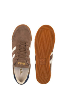 Gola Gola Men's Elan Trainer Tobacco/Off White/Navy CMB538 (GO2-a) sports shoes