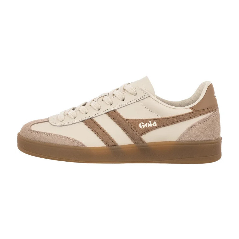Gola Viper Leather Off White/Bone/Light Caramel/Gum CLB744 (GO1-a) sports Shoes