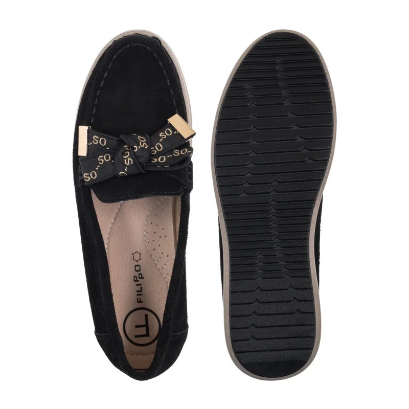 Filippo Czarne DP6457/26 BK SU (FO144-b) shoes