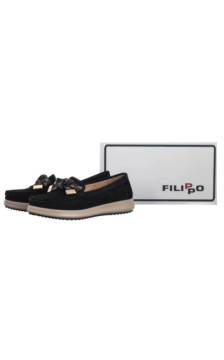 Filippo Czarne DP6457/26 BK SU (FO144-b) shoes