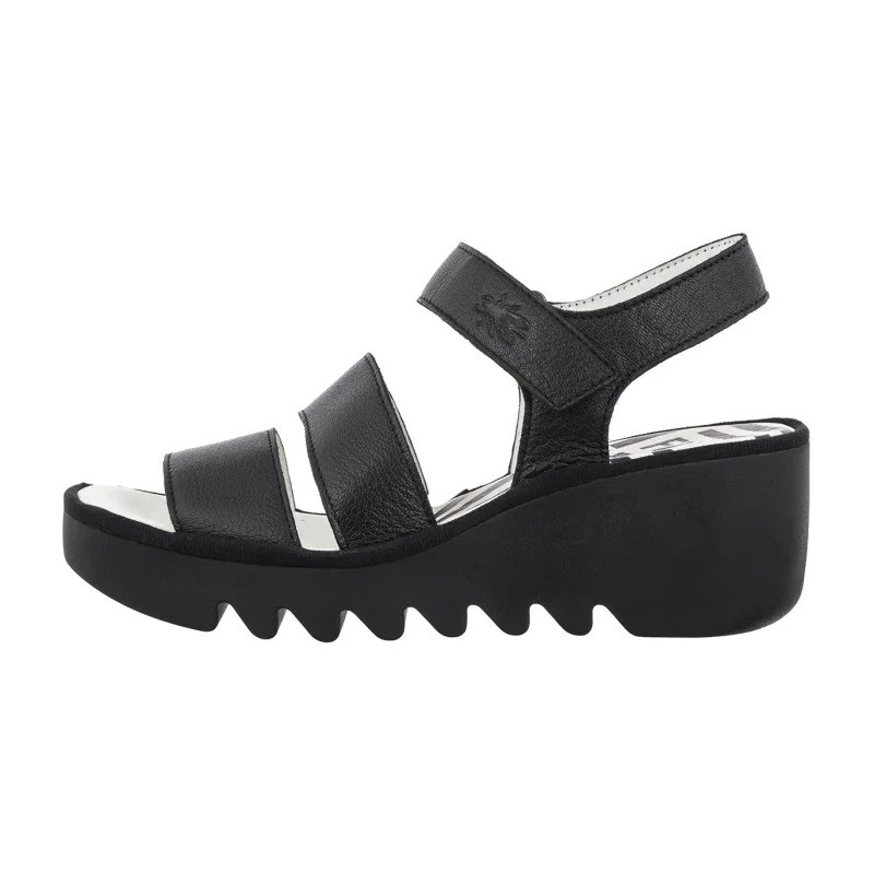 FLY London Bexy575fly Mousse Black P501575001 (FL432-a) shoes