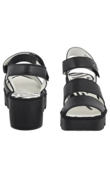 FLY London Bexy575fly Mousse Black P501575001 (FL432-a) shoes