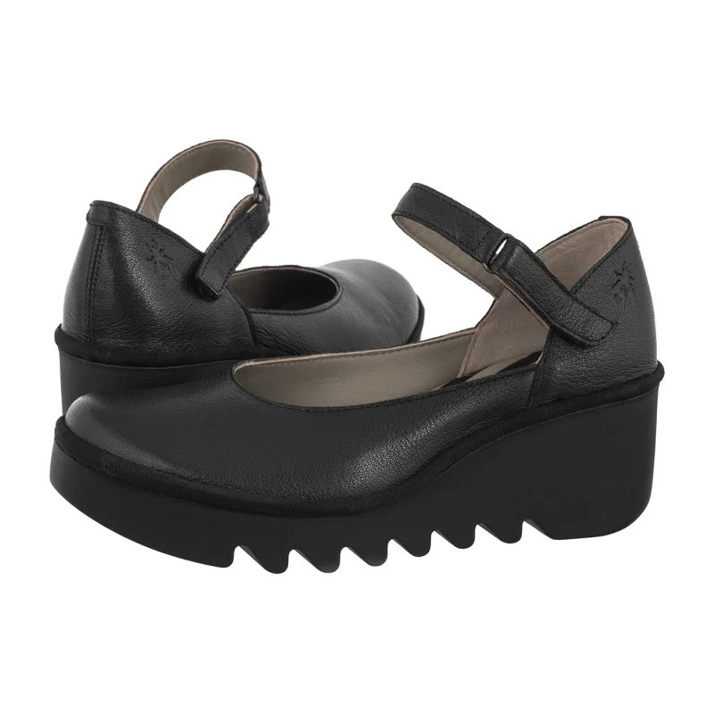 FLY London Bawo543fly Mousse Black P501543001 (FL433-a) shoes