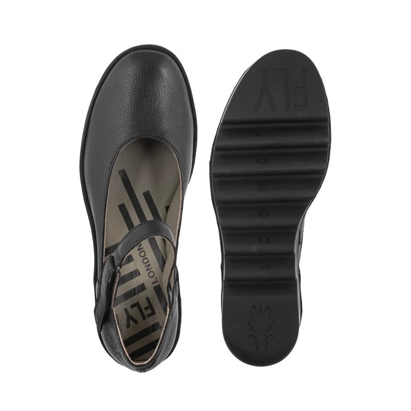 FLY London Bawo543fly Mousse Black P501543001 (FL433-a) shoes