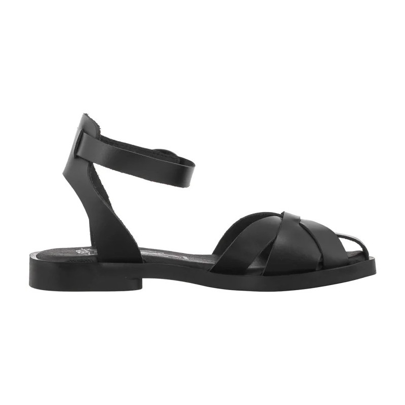 FLY London Alli409fly Bridle Black P145409000 (FL435-a) sandals