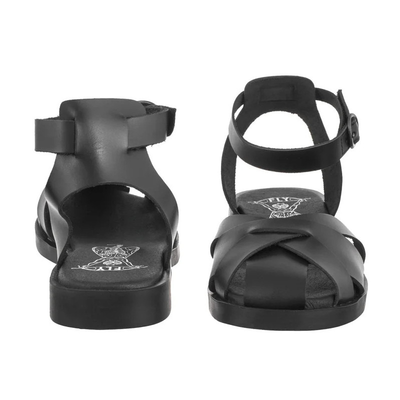 FLY London Alli409fly Bridle Black P145409000 (FL435-a) sandals