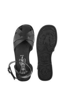 FLY London Alli409fly Bridle Black P145409000 (FL435-a) sandals