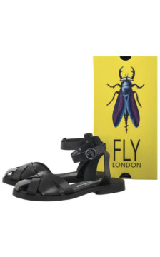 FLY London Alli409fly Bridle Black P145409000 (FL435-a) sandals