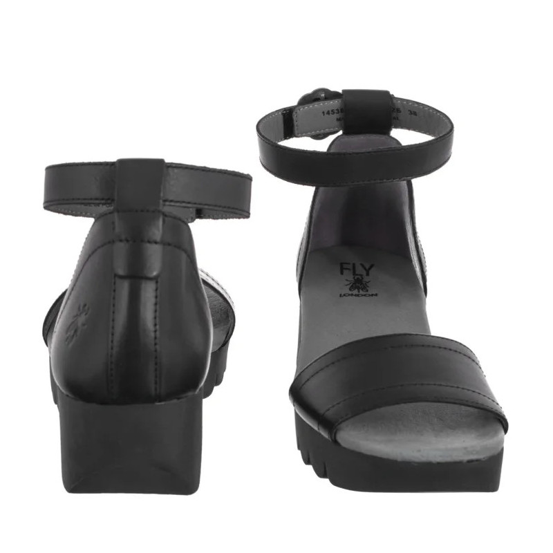 FLY London Voik386fly Burn Black P145386000 (FL438-a) shoes