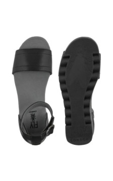 FLY London Voik386fly Burn Black P145386000 (FL438-a) shoes