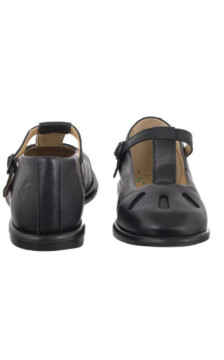 FLY London Dafe417fly Mousse Black P145417003 (FL440-a) ballerinas