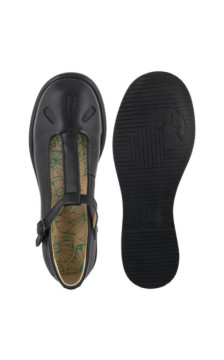 FLY London Dafe417fly Mousse Black P145417003 (FL440-a) ballerinas