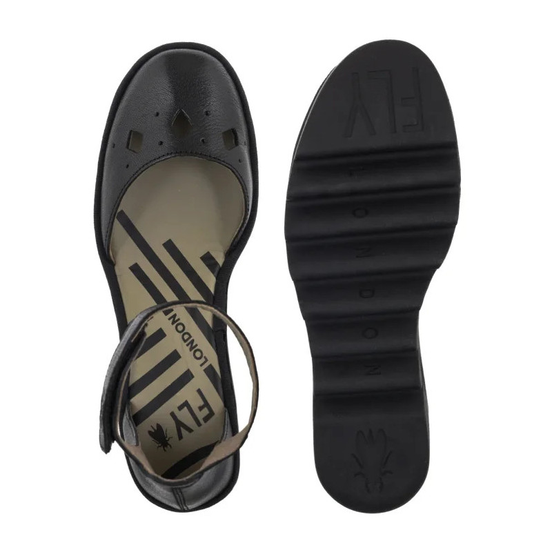 FLY London Boij626fly Mousse Black P501626003 (FL441-a) shoes