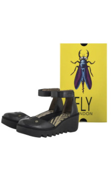 FLY London Boij626fly Mousse Black P501626003 (FL441-a) shoes