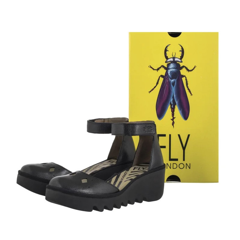 FLY London Boij626fly Mousse Black P501626003 (FL441-a) shoes