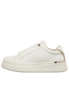 Tommy Hilfiger Low Cut Lace-Up Sneaker Off White/Platinium T3A9-34252-1355X024 (TH1471-a) sports Shoes