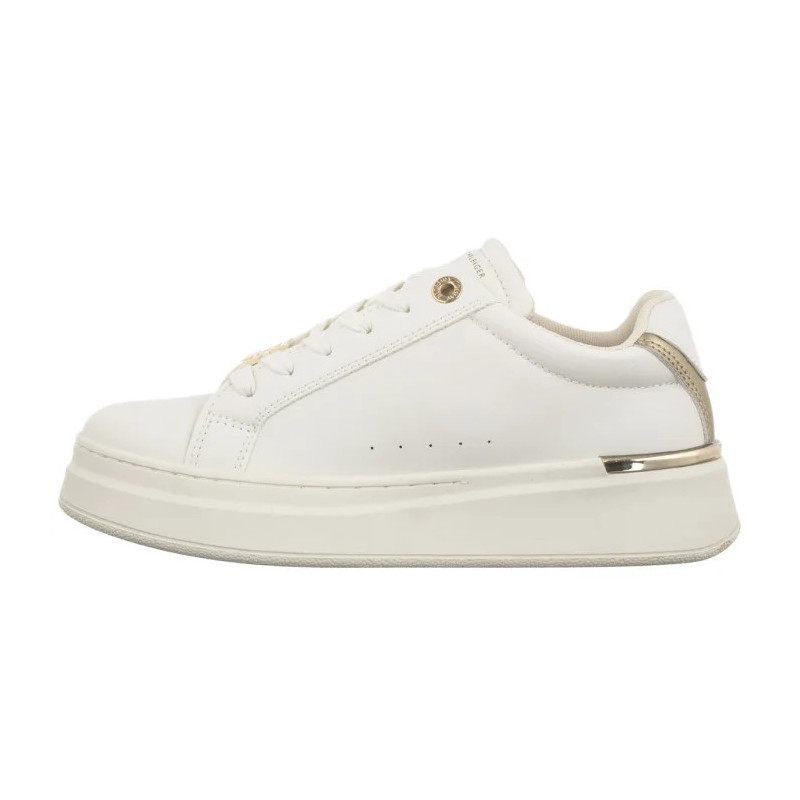 Tommy Hilfiger Low Cut Lace-Up Sneaker Off White/Platinium T3A9-34252-1355X024 (TH1471-a) sports Shoes