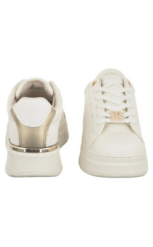 Tommy Hilfiger Low Cut Lace-Up Sneaker Off White/Platinium T3A9-34252-1355X024 (TH1471-a) sports Shoes