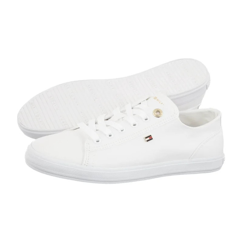 Tommy Hilfiger Th Foxing Sneaker Canvas White FW0FW09170 YBS (TH1477-a) sneakers