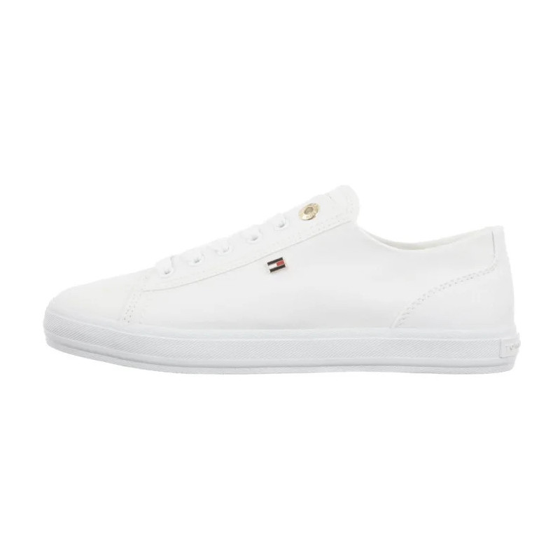 Tommy Hilfiger Th Foxing Sneaker Canvas White FW0FW09170 YBS (TH1477-a) sneakers