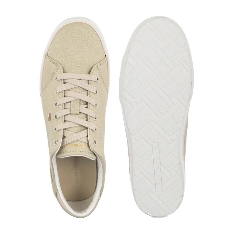 Tommy Hilfiger Th low Profile Vulc Canvas Classic Beige FW0FW09102 ACI (TH1479-b) sneakers