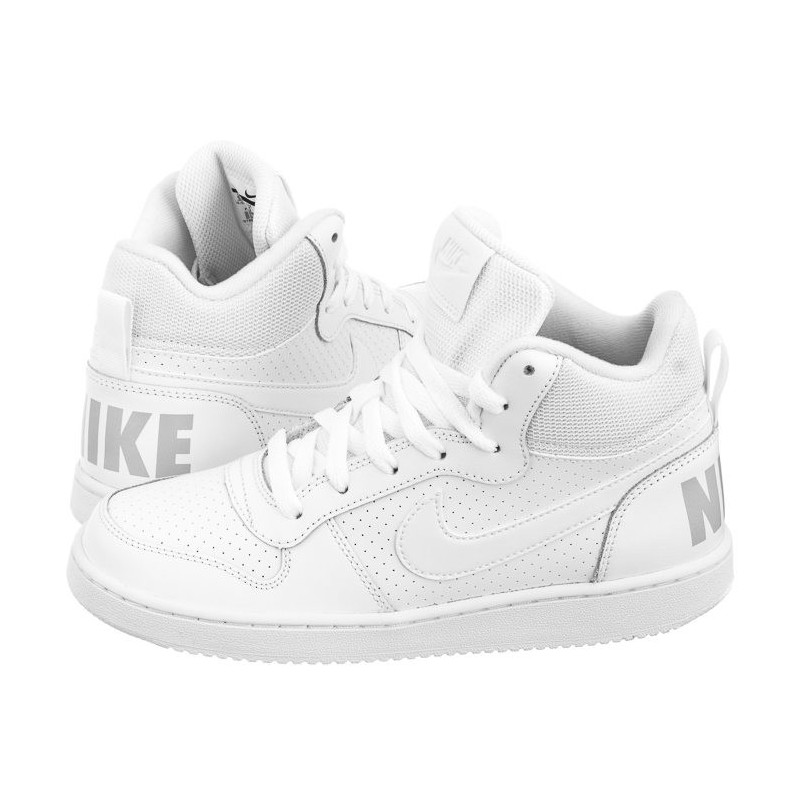 Nike Court Borough Mid (GS) 839977-100 (NI798-b) shoes