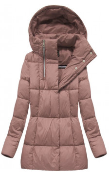 SHORT WINTER JACKET VINTAGE PINK (7750BIG) striukė