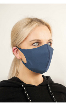 Protective face mask with SILVER PLUS finish 1 qty, reusable