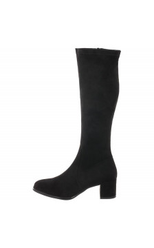 Sergio Leone Czarne KZ 205 Laikra (SL350-a) bateliai