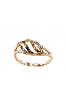Gold ring 1100067(Au-R), Red Gold 585°