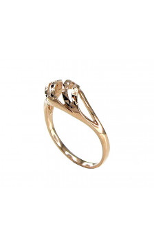 Gold ring 1100067(Au-R), Red Gold 585°