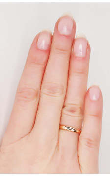 Gold wedding ring 1100001(Au-R), Red Gold 585°