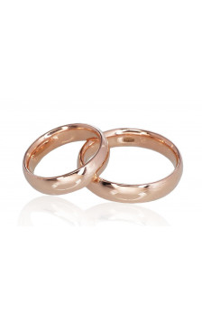 Gold wedding ring 1100271(Au-R), Red Gold 585°