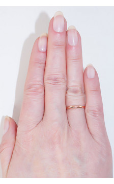 Gold wedding ring 1100541(Au-R), Red Gold 585°