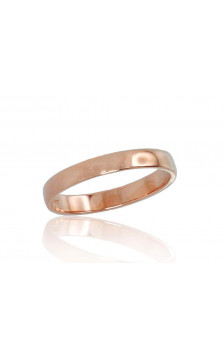 Gold wedding ring 1100542(Au-R), Red Gold 585°