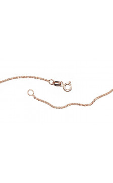 Gold chain Spiga 1,2 mm 1400041(Au-R), Red Gold 585°