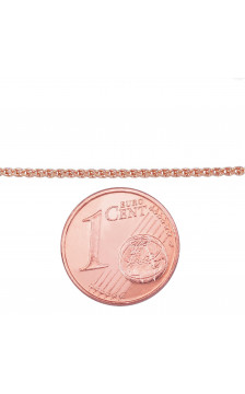 Gold chain Spiga 1,2 mm 1400041(Au-R), Red Gold 585°