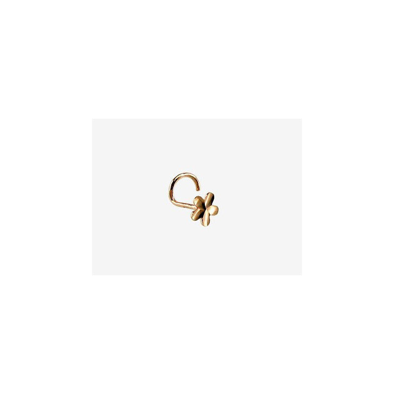Gold piercing for nose 1930030(Au-R), Red Gold 585°