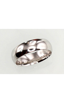 Silver wedding ring 2100711(PRh-Gr), Silver 925°, Rhodium (Plating)