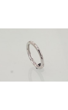 Silver ring 2101173(PRh-Gr)_CZ, Silver 925°, Rhodium (Plating), Zirkons