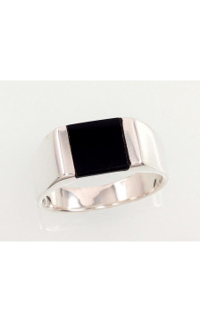 Silver ring 2101352_ON, Silver 925°, Onix