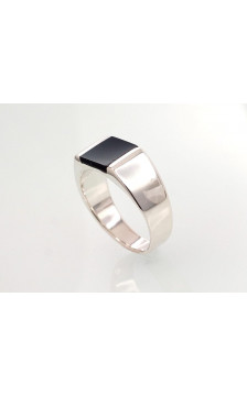 Silver ring 2101352_ON, Silver 925°, Onix