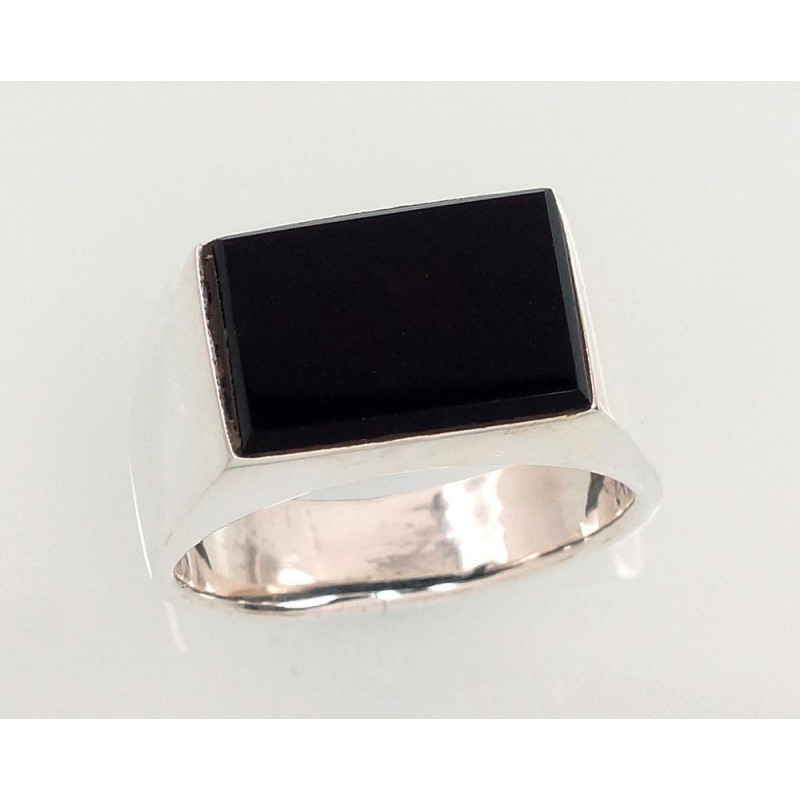 Silver ring 2101355_ON, Silver 925°, Onix